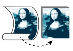Custom Canvas transfer